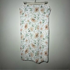 Pottery Barn Kids Meredith Floral Organic Muslin Changing Pad Cover